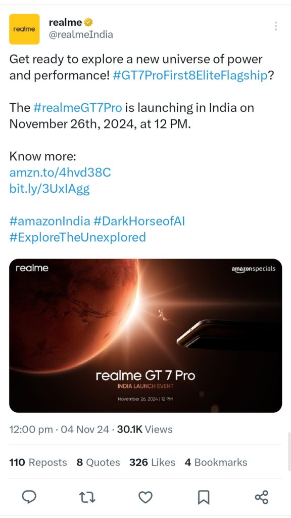 Realme GT 7 Pro