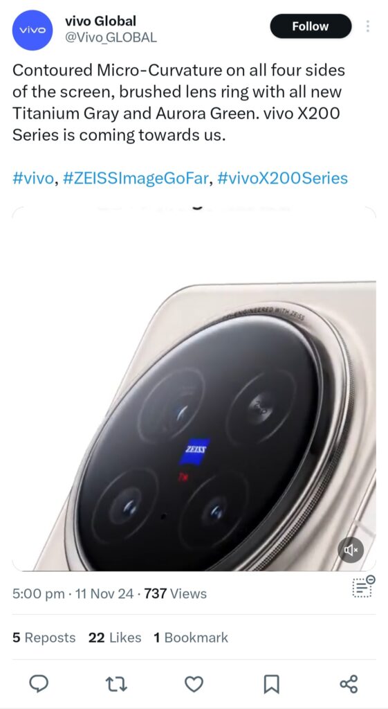 Vivo X200